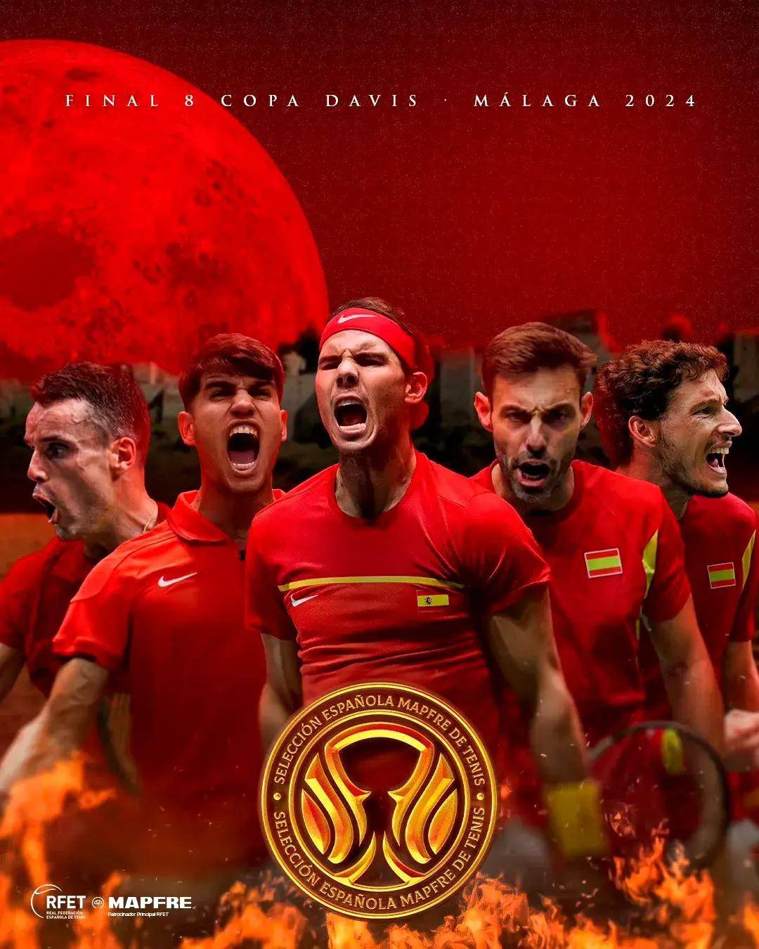 美网完胜戴维斯杯，纳达尔统治全场